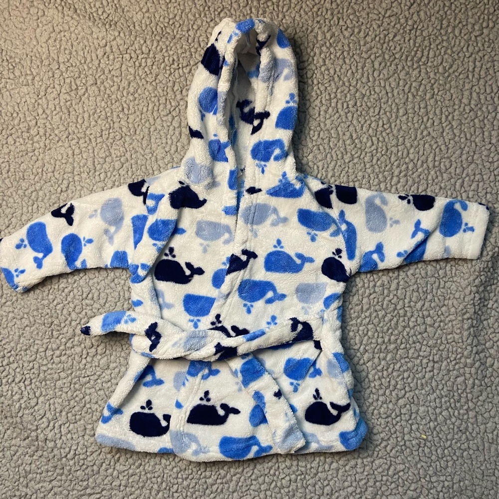 Baby boy robe 0-9 months